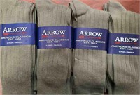 12 Pairs Arrow Men's Dress Socks (7-12)