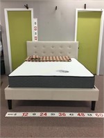 Queen Bed W/Mattress