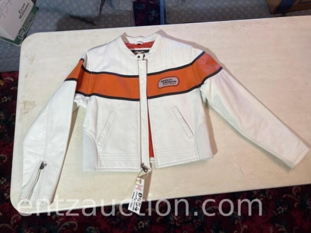 HARLEY DAVIDSON RACING JACKET, SIZE LW,