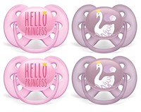 Philips Avent ultra soft pacifier 6-18m, hello pri