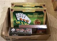 Great box for poker aficionado. Includes a poker