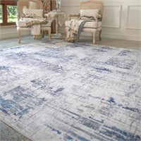 Modern Abstract Area Rug Carpet 9×12 ft Rugs for L