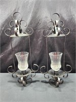 15 Inch Metal Hanging Candle Holders