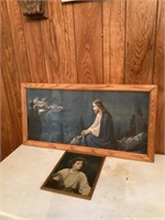 Religious prints with frames