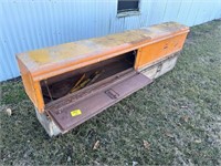 (2)  METAL 10 FOOT UTILITY BOXES FOR A TRUCK