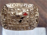 World Champions Blue Jays Ring Paper Weight ?