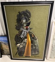 Spanish Conquistador Soldier Oil Painting