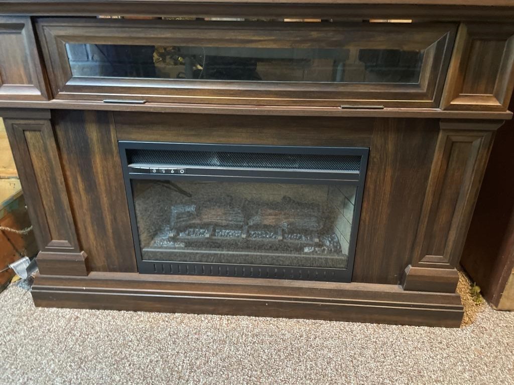 Electric Fireplace w Remote Room Heaters Model EF