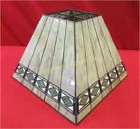 Tiffany Style Lamp Shade Approx. 13" x 13" x 9" t