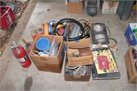 Lot Hotplate, Fire Extinguisher, etc