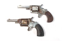 2- Spur trigger revolvers: Champion and U.S.