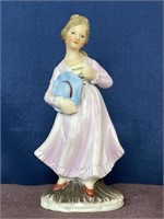 Vintage lady porcelain figurine