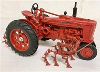 1/16 Custom Farmall H Tractor w/ 2 Row Cultivator