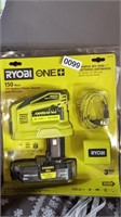 RYOBI 150W 18V BATTERY POWER SOURCE AND CHARGER