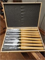 New Lathe Chisels with Box