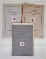 Vintage American Red Cross Swimming and Diving Gui