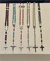 Antique Holy Rosaries - Some Sterling Silver