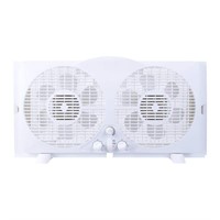 Hampton Bay 9 in. Twin Window Fan