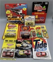 Vintage Diecast Themed Racing Cars