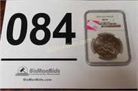 1995-P Civil War Silver Dollar MS69