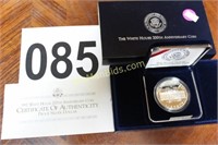1992 White House 200th Anniversary Proof Silv Doll
