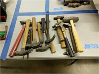 Lot Of Hammers As Shown