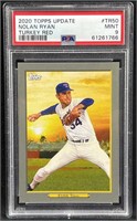 2020 Topps Nolan Ryan Ranger Turkey Red PSA 9