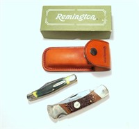2- Remington pocket knives: Remington R-9 with