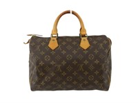 Louis Vuitton Monogram Speedy 30 Hand Bag