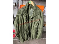 Large Long Military Jacket