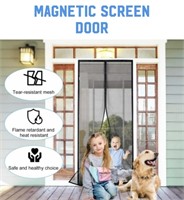 MAGNETIC SCREEN DOOR / NEW CONDITION