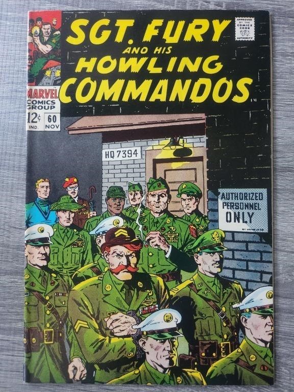 Sgt Fury and his Howlling Commandos #60 (1968)