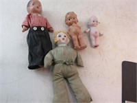 Vintage Dolls Kewpie, China Composite