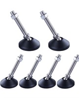 $15-6 Pcs M8 Leg Levelers Adjustable