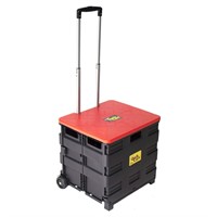 dbest products Quik Cart Collapsible Rolling Crate