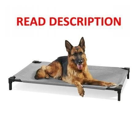 Coolaroo Cooling Elevated Pet Bed  Large  48in