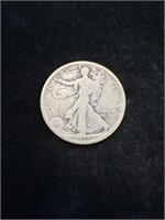 1917 S Walking Liberty Half Dollar