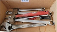 Large wrenches & hatchet