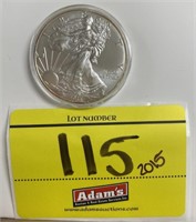 2015, 1 OUNCE, FINE SILVER, 1 DOLLAR COIN