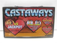 Vtg Castaways Analog Slot Machine Sign See Info