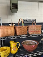 Handmade Wicker Basket Lot