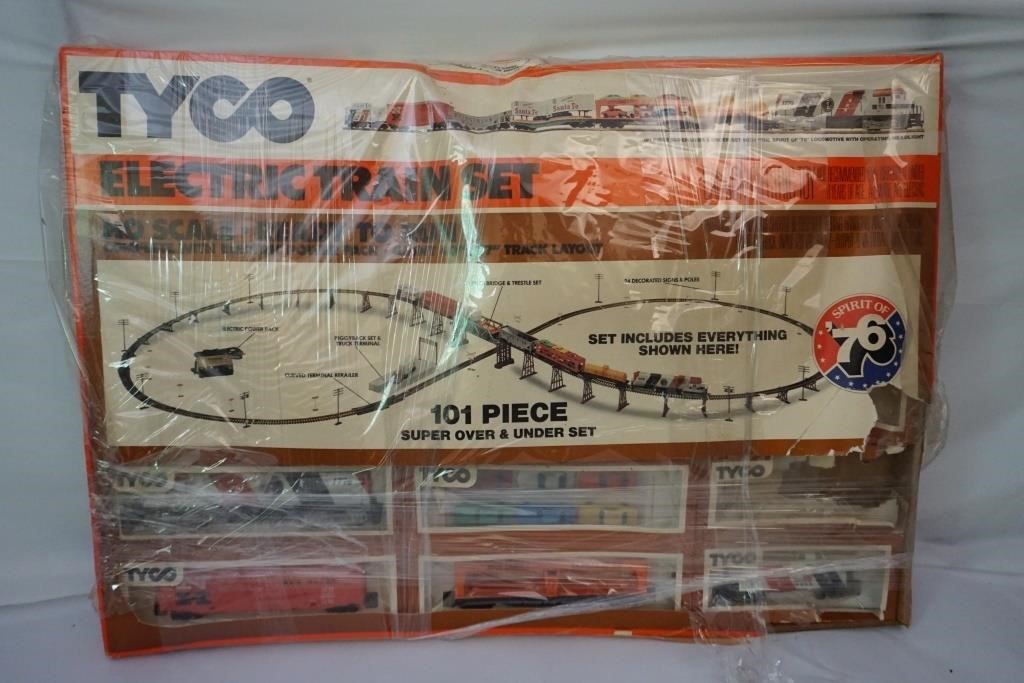 Tyco Electric Train Set