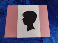TO MY VALENTINE CARD SILHOUETTE CARD JUDITH MEYERS
