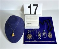 [F] Stamped .925 Jewelry Lot [44.92g]