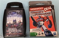 Transformers card games