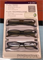 Flex Tech +2.00 eyewear - new