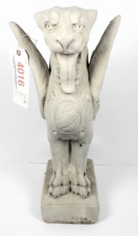 Concrete figural Gargoyle front step/garden