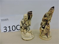 Japanese Highly Detailed Netsuke Figurines