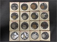 16 Foreign Coins