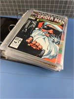 SPIDER-MAN COMICS IN BINDER